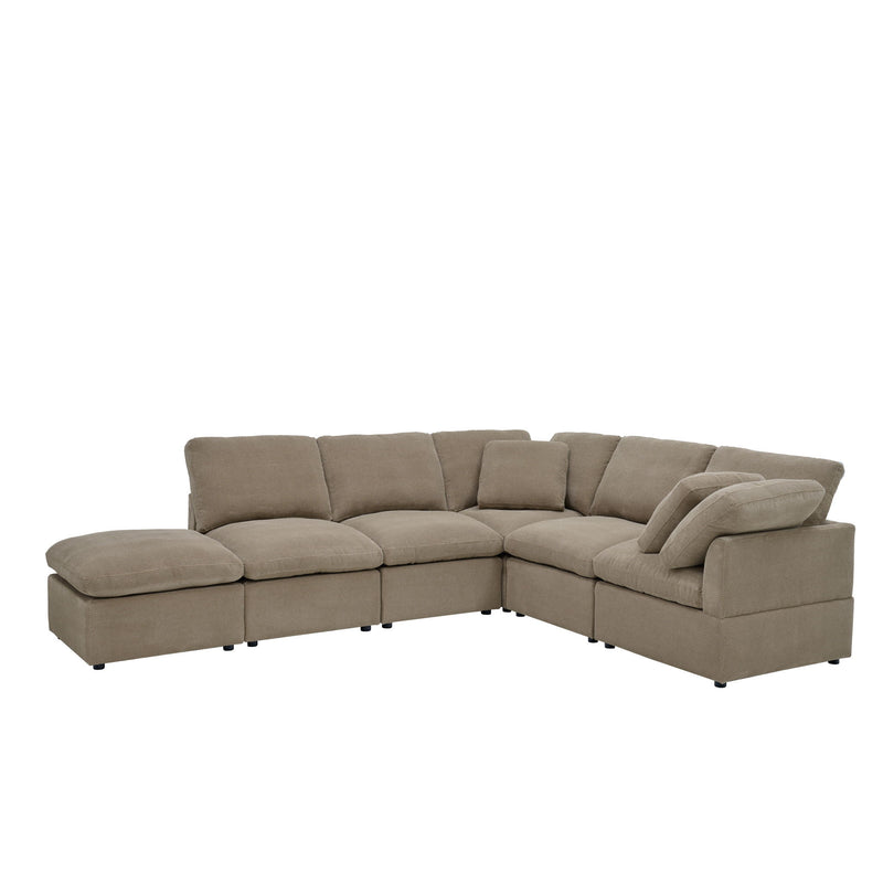 Modular Cloud Sofa, Freely Configurable Corner