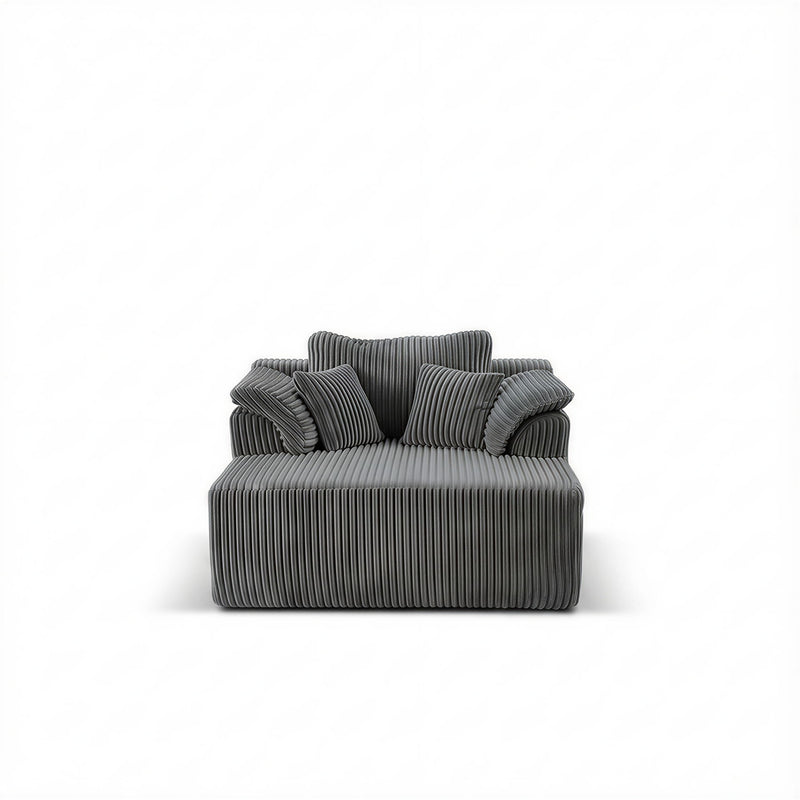 Chaise Lounge Chair, Deep Seat Sleeper Couch For Living Room