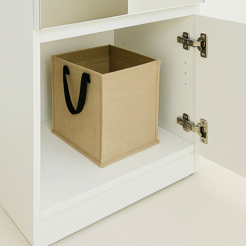 Elise - Modular Wood Closet System With Mirror In Versatile Storage Solution - White