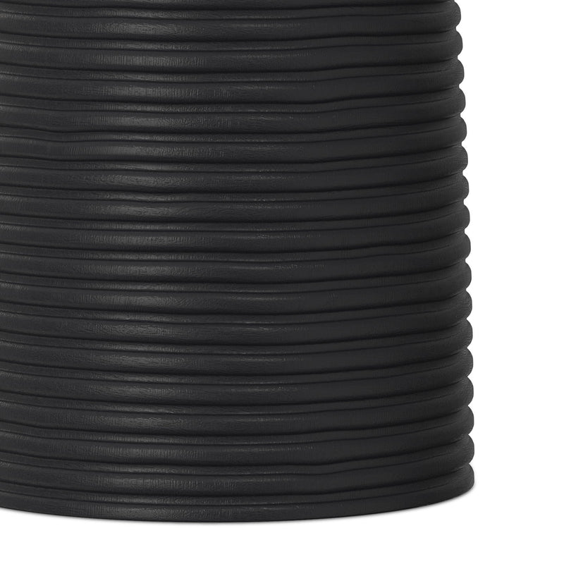 Boyd - Ribbed Accent Table - Black