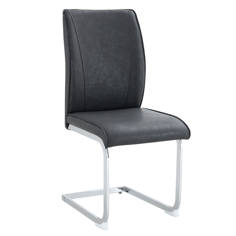 Luxury Simple Arch Chair, High Resilience With Metal Legs