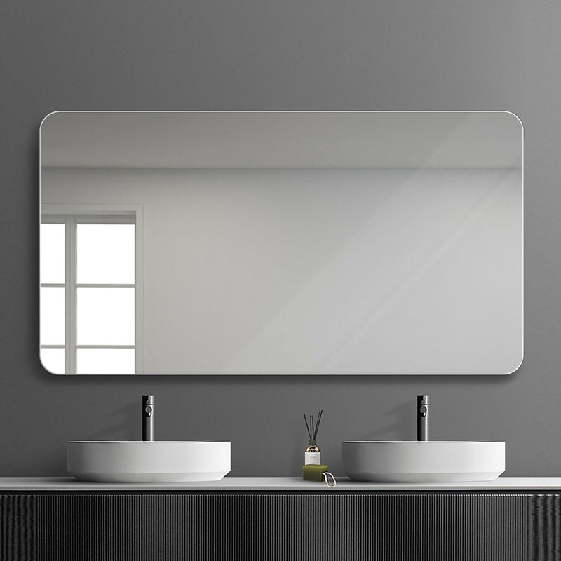 Bathroom Vanity Mirror, Wall Mounted Mirror For Bathroom Anti-Fog Waterproof - Clear