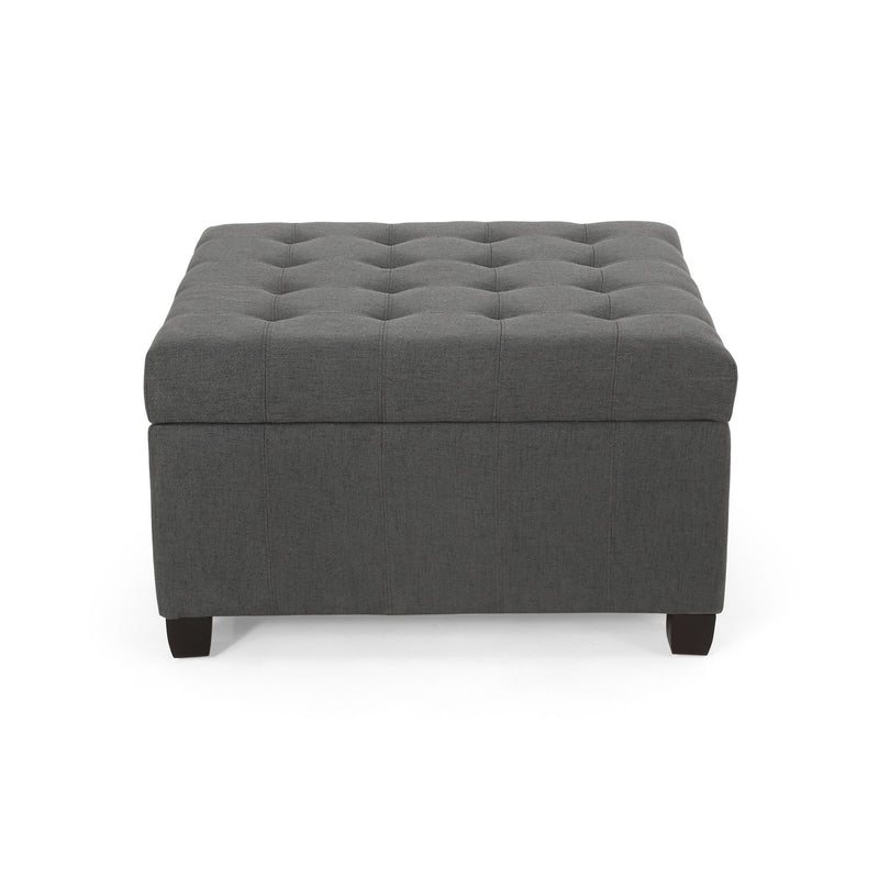 Isabella - Contemporary Ottoman With Storage