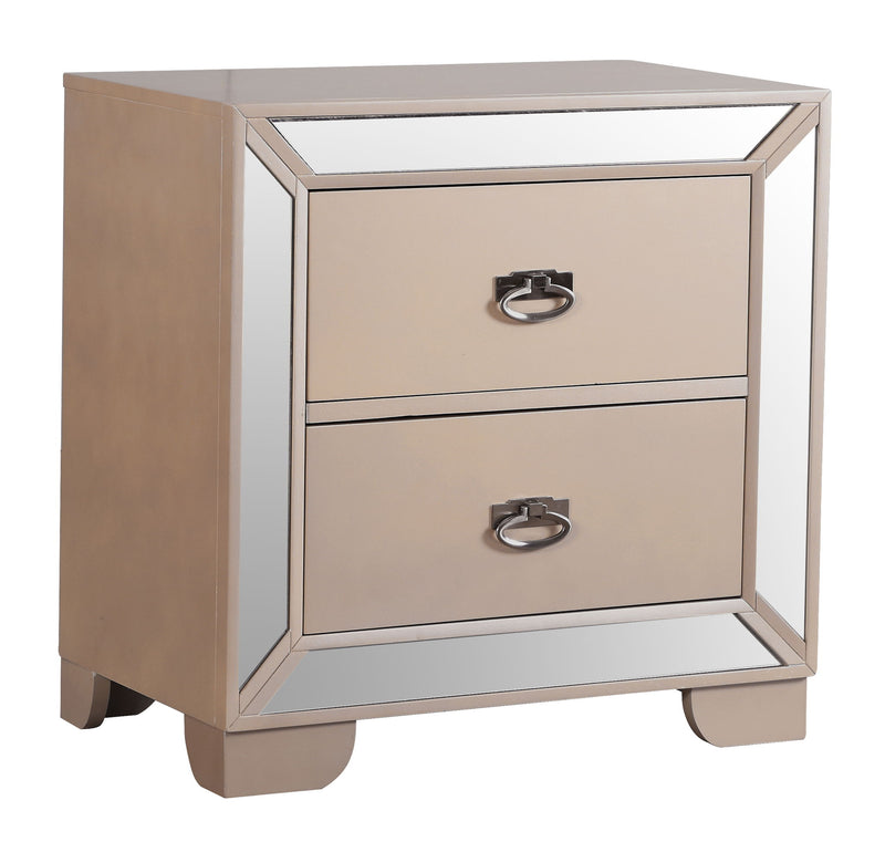 Contemporary Nightstand With Versatility