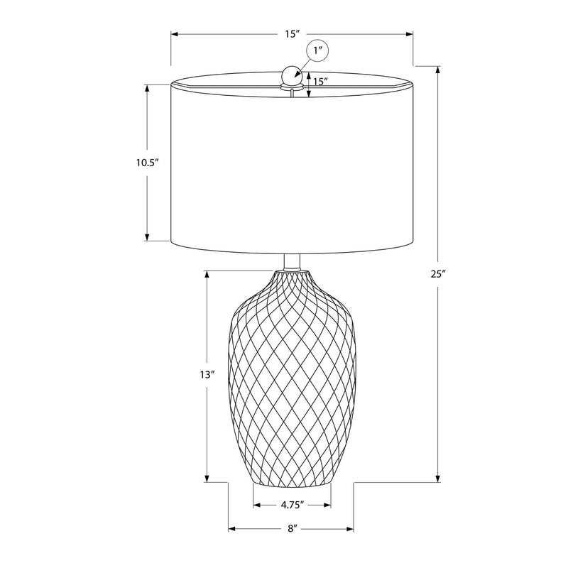 Lighting, Table Lamp, Transitional - Cream