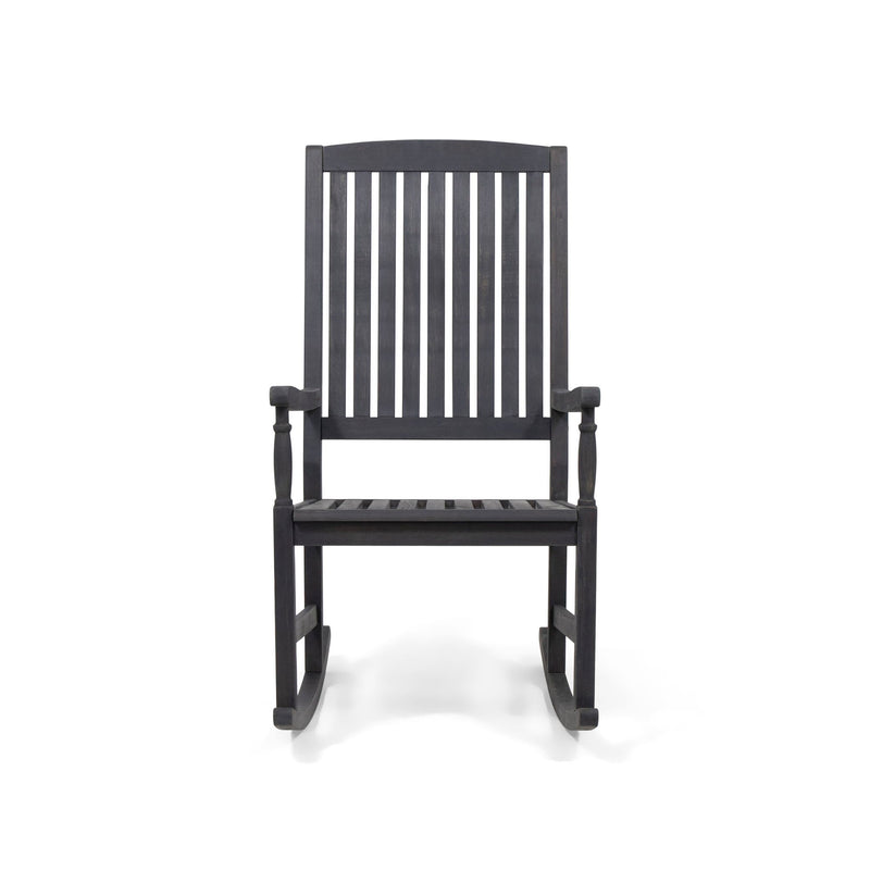 Outdoor Rocking Chair - Dark Gray