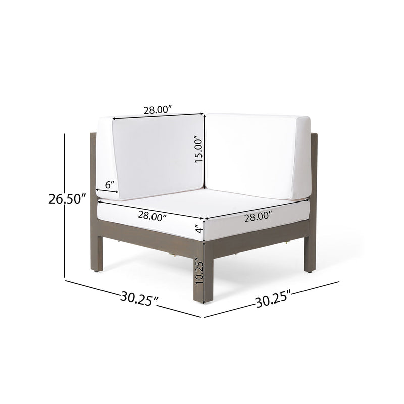 Brava - X Back Corner Chair