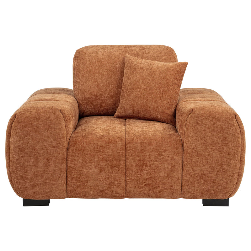 Plather - Track Arm Accent Chair