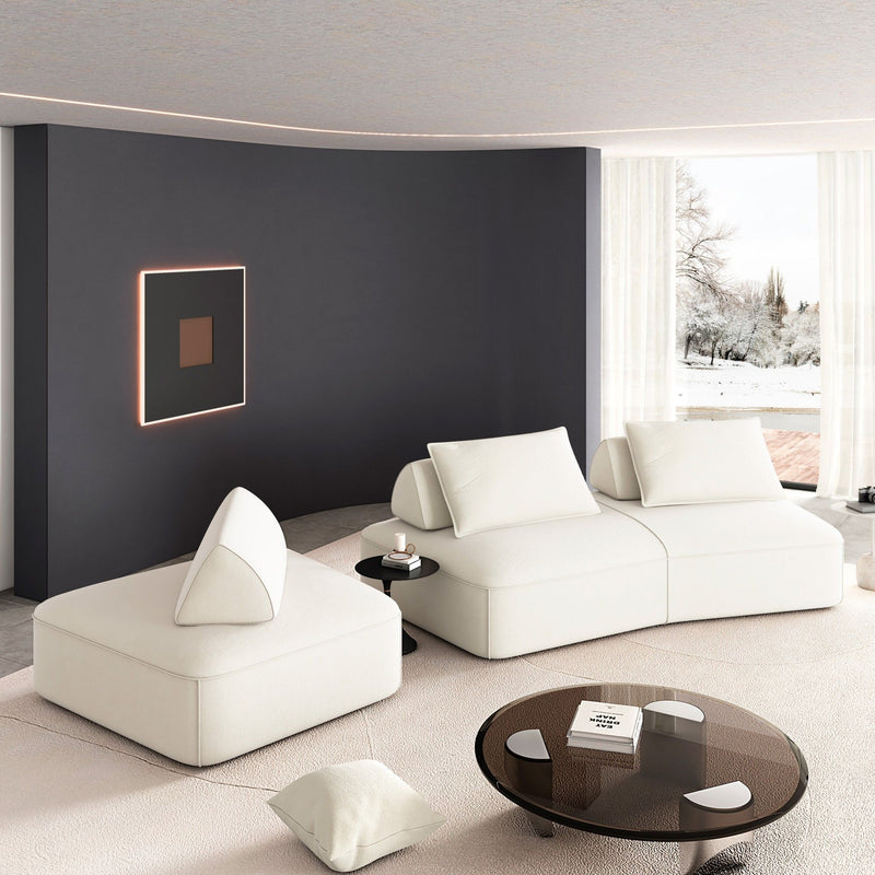 Modern Luxury Oversized Modular Sectional Sofa Set