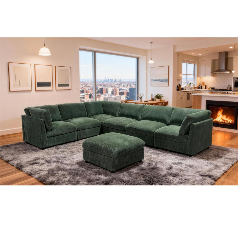 Modular Sectional With Custom Configuration