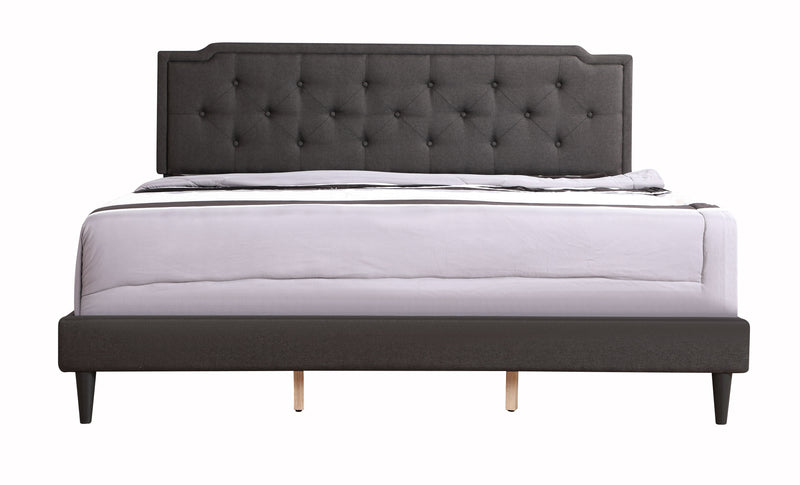 Button Tufted Bed Charming For Cozy Spaces