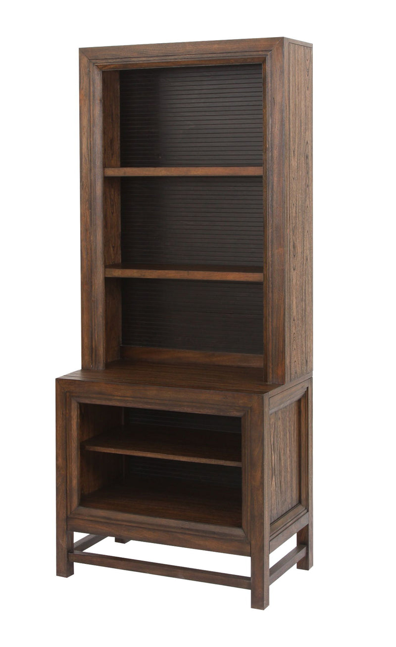 Bookcase Pier, 2 Tone - Brown