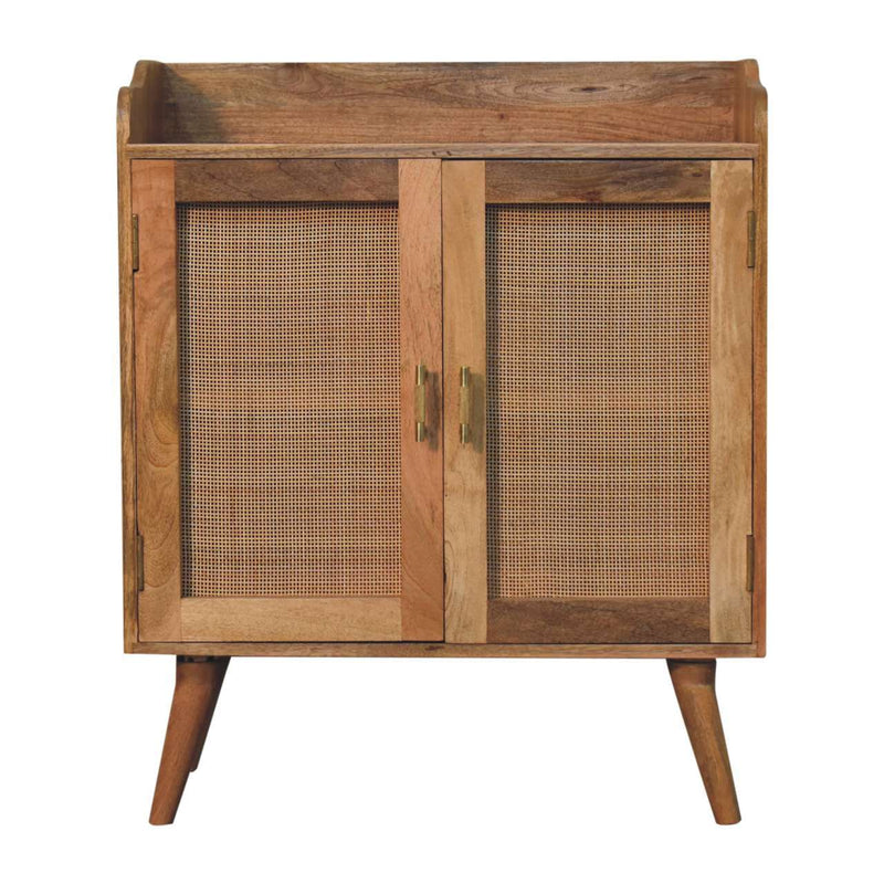 Larissa - T Bar Raised Cabinet - Brown