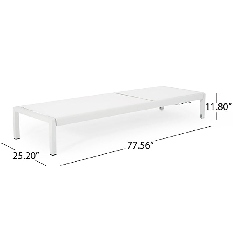 Cape Coral - Chaise Lounge - Gray