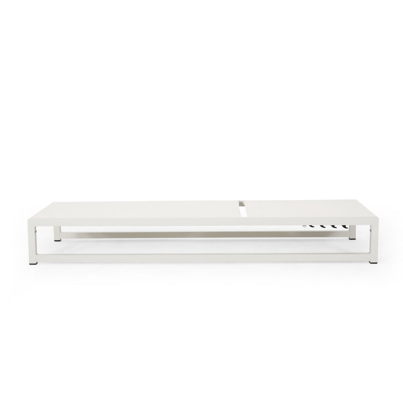 Venice - Classic Chaise Lounge With Adjustable Aluminum Frame