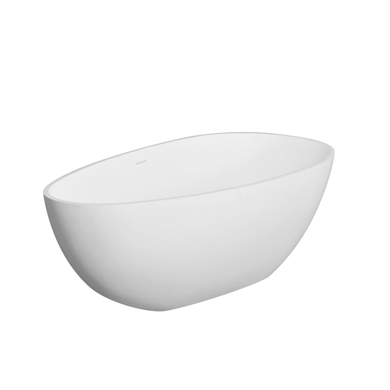 Solid Surface Freestanding Soaking Bathtub For Bathroom