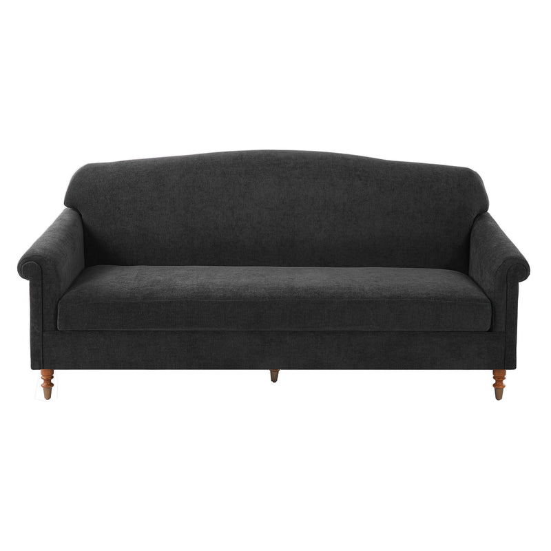 Loveseat Sofa, 2 Seater Couch With Rolled Arms