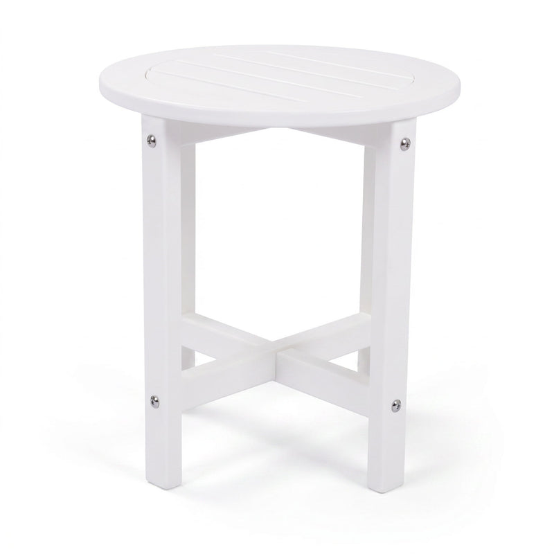 Round Outdoor Side Table