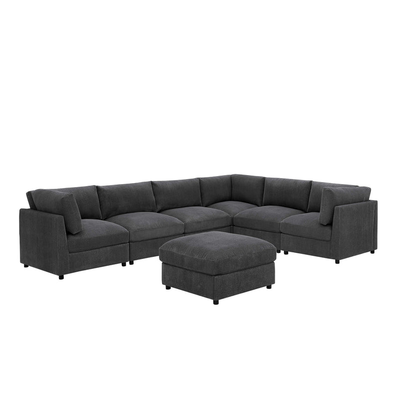Modular Sectional With Custom Configuration