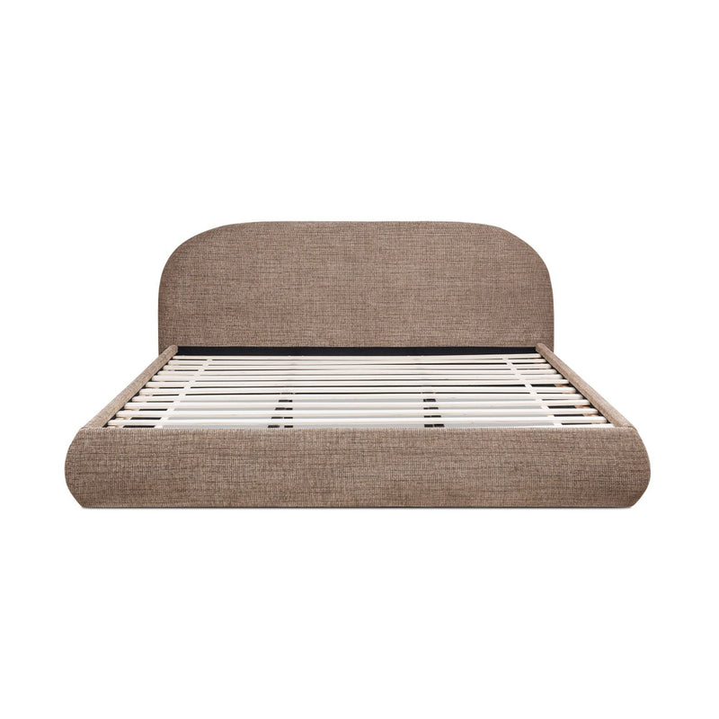 Archie Puffy Grounded - Upholstered Platform Bed