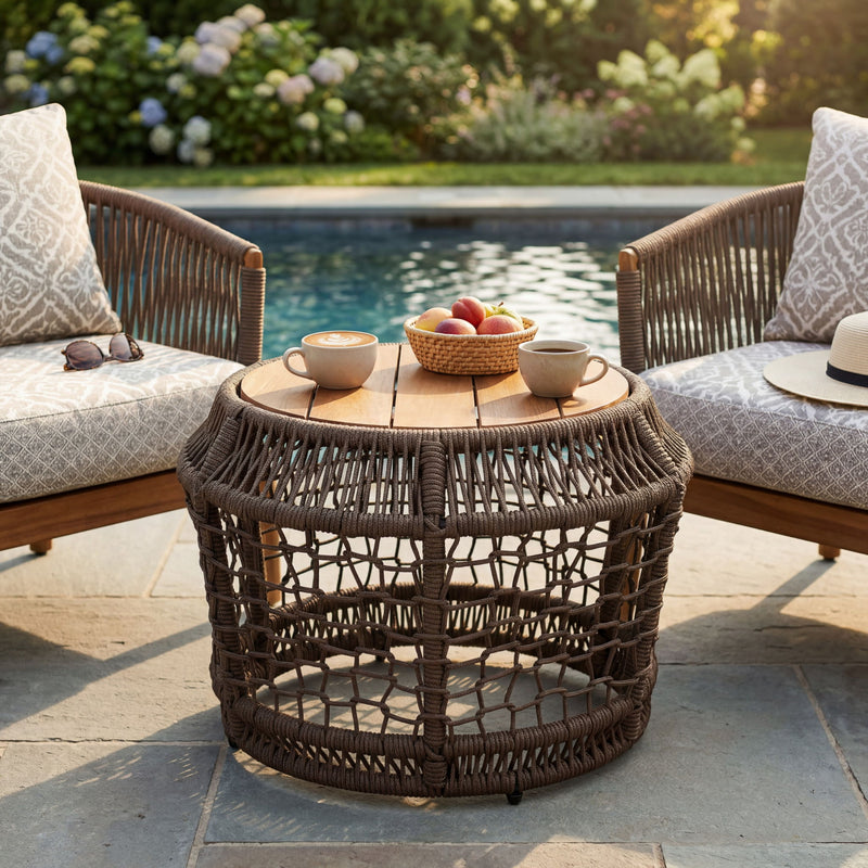Modern Bohemian Side Table