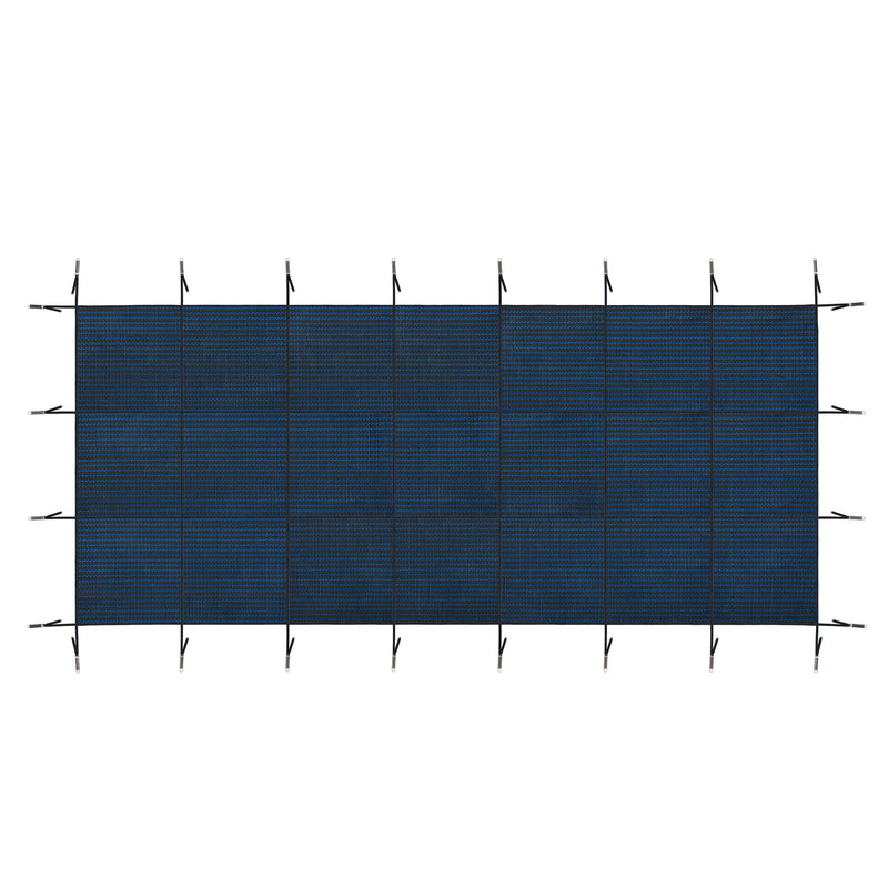 Swimming Pool Safety Cover For Rectangular Pools - Blue