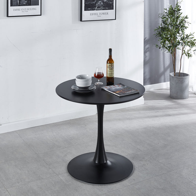 Tulip Table Mid-Century Dining Table With Round Table Top, Pedestal Dining Table, End Table Leisure Coffee Table