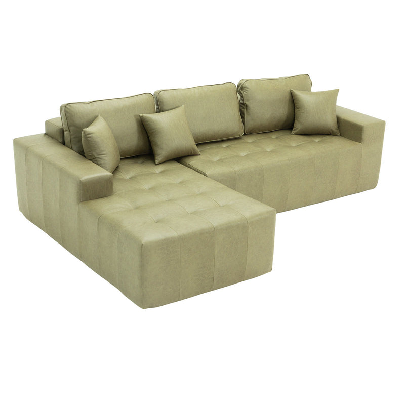 L - Shaped Corner Chaise Sofa Bed