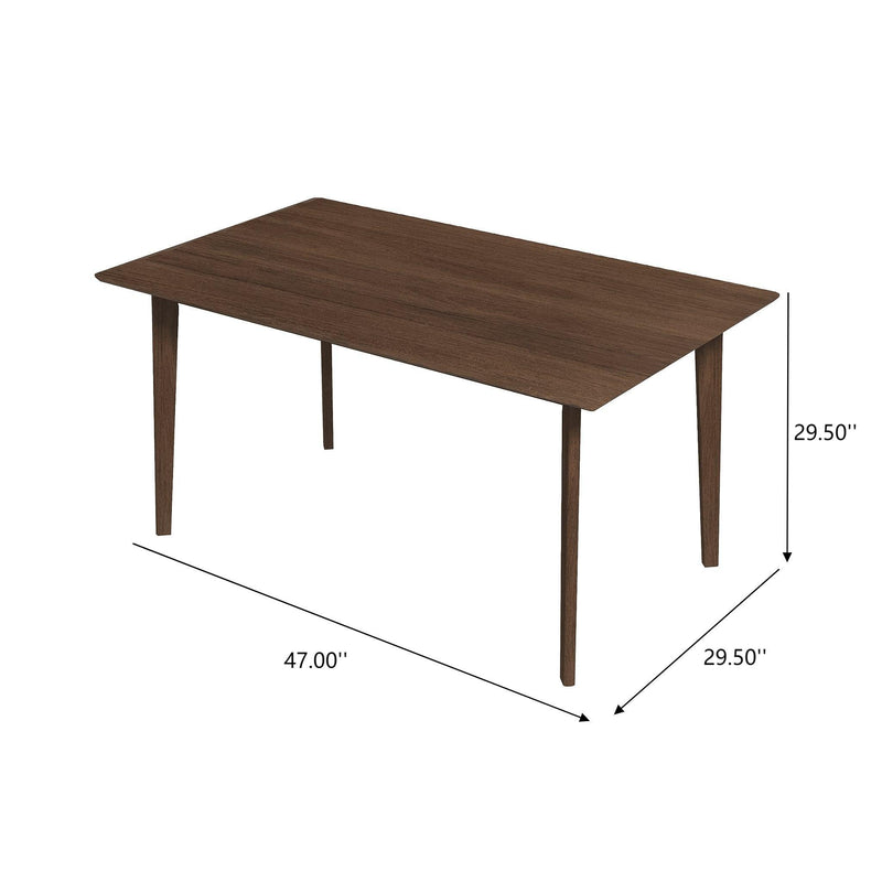 Levi - Modern Style Rectangular Dining Kitchen Table