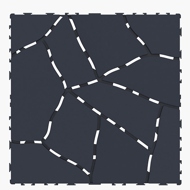 Stone Style Patio Deck Tiles Diy Interlocking Floor Tiles