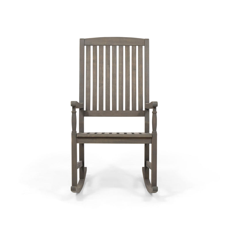 Outdoor Rocking Chair - Gray