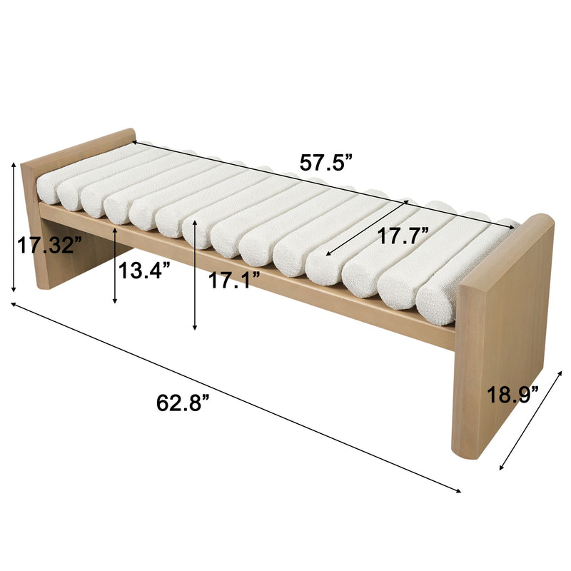 Modern Upholstered Bench