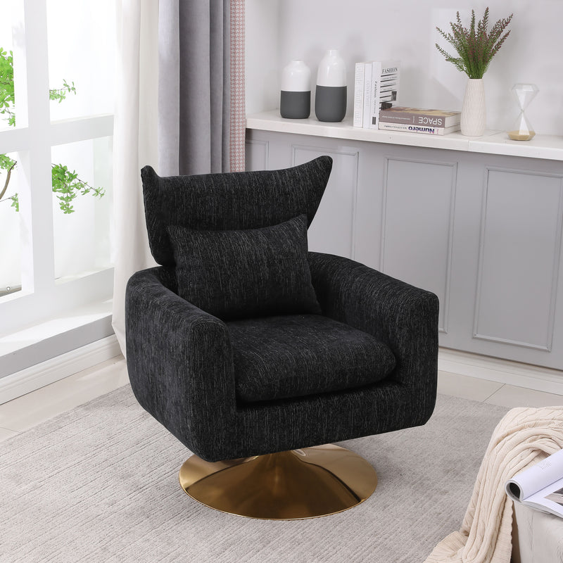 Classic Mid-Century 360 Degree Swivel Accent Chair