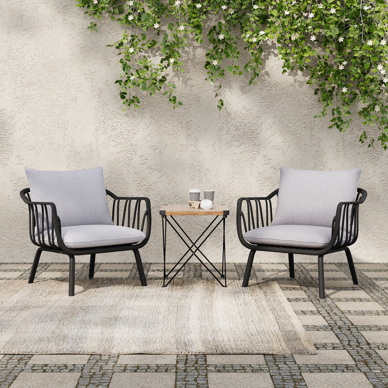 Huron - Outdoor Club Chair (Set of 2)