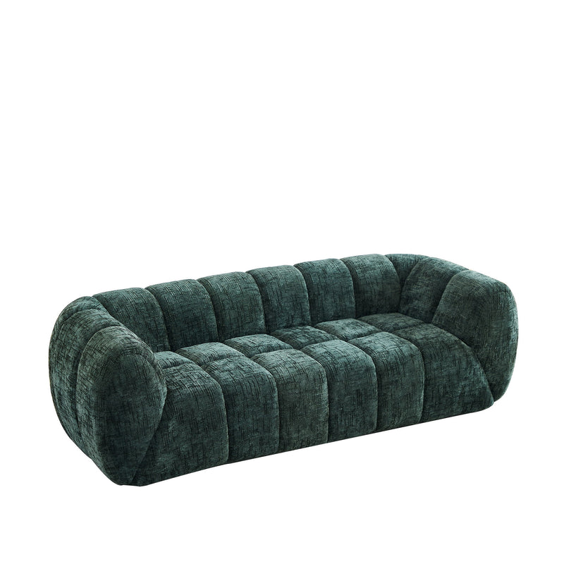 Modern Sofa With Piano Key Backrest