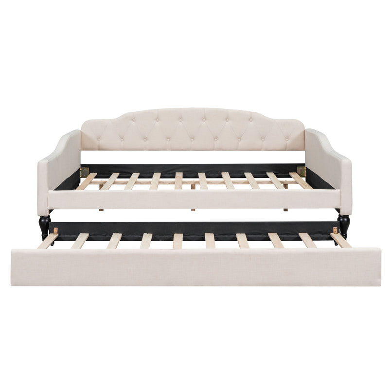 Upholstered Tufted Daybed