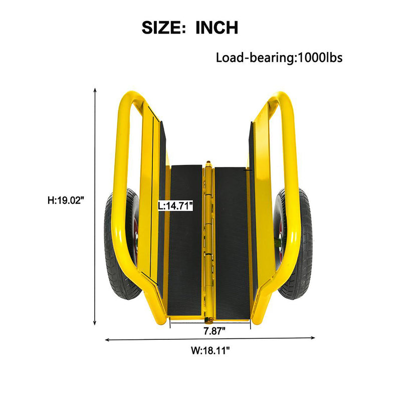 Heavy Duty Panel Dolly With 2 Handles