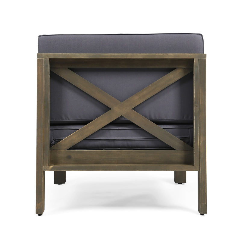 Brava - X Back Armless Chair