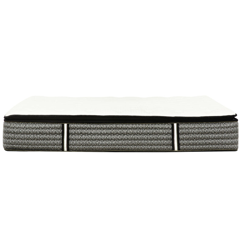 14" Premium Hybrid Mattress In A Box Plush Gel Memory Foam Top With Cooling Technology - Gray / White - Queen