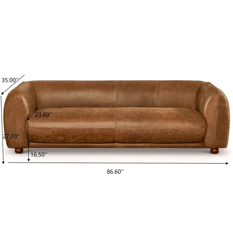 Marlon - Luxury Italian Leather Sofa