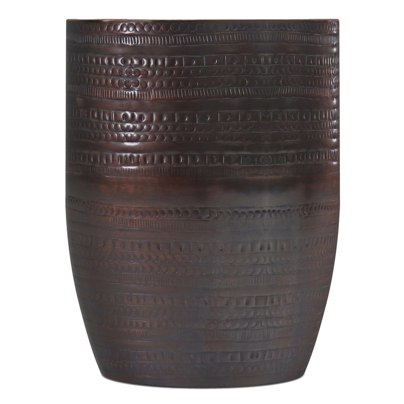 Johnsen - Handcrafted Large Metal Accent Table