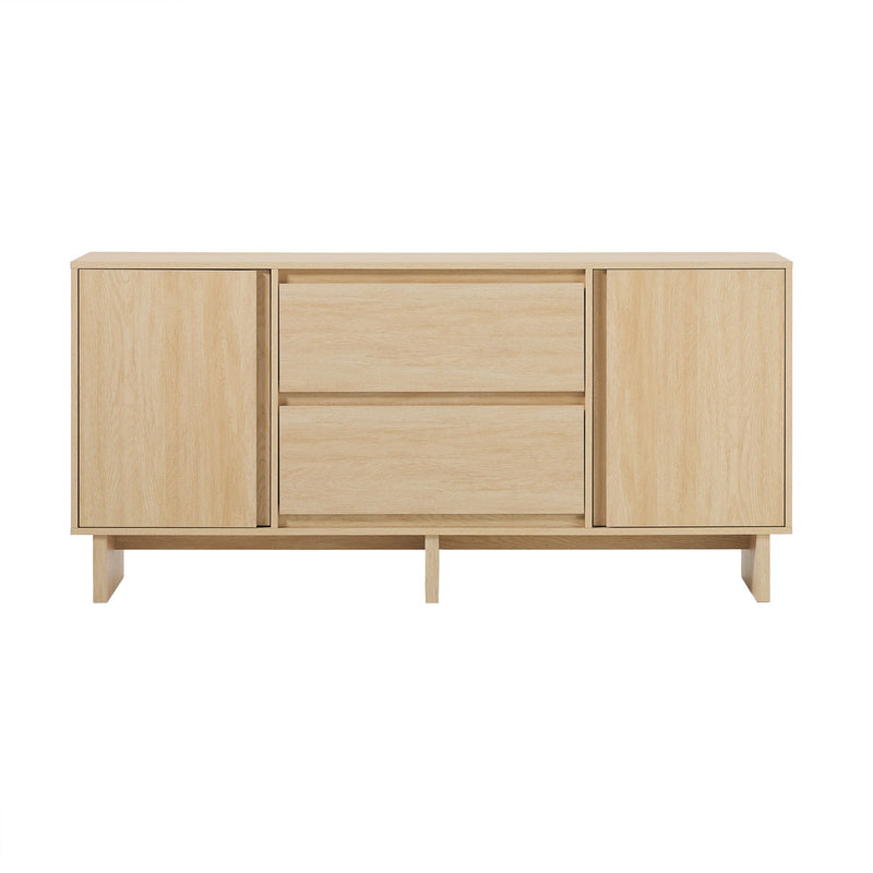 Scandi - Sideboard With Beveled Drawers