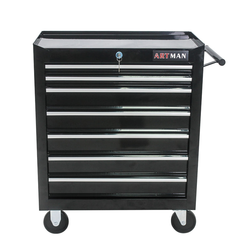Multifunctional Tool Cart With Wheels And Drawers