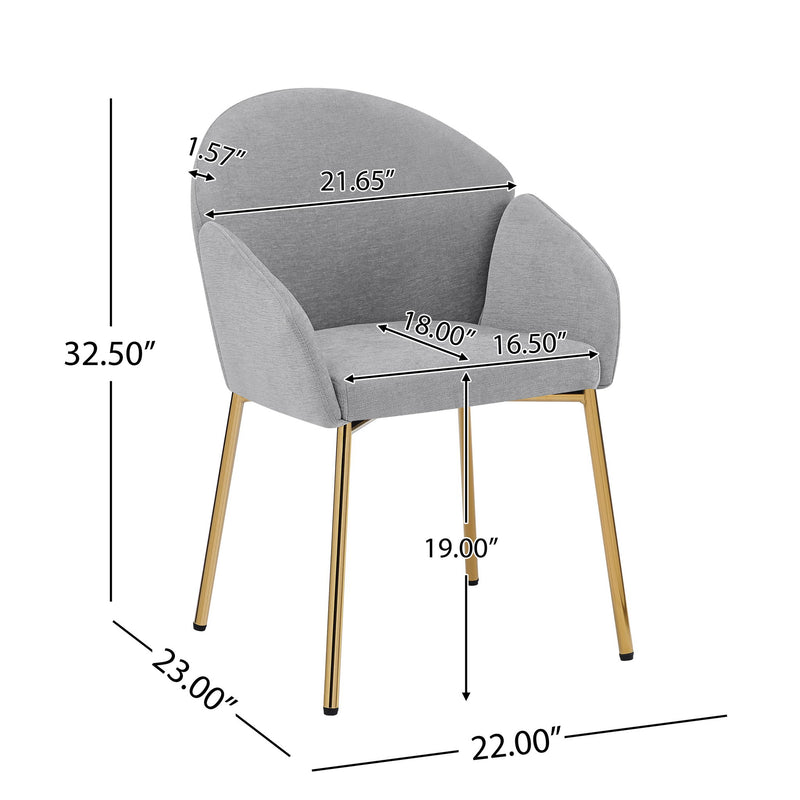 Upholstered Dining Chair (Set of 2)