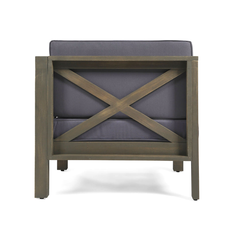 Brava - X Back Arm Chair