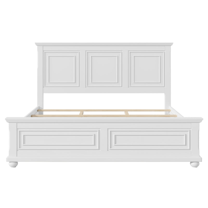 Vintage Tall Headboard Bed
