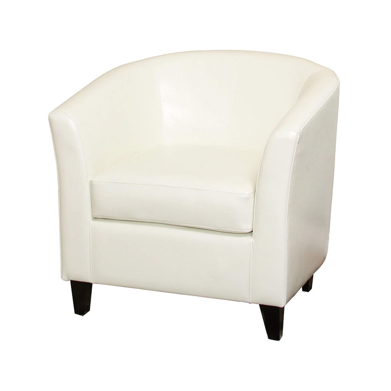 Zenithon - Upholstered Club Chair With Rounded Back