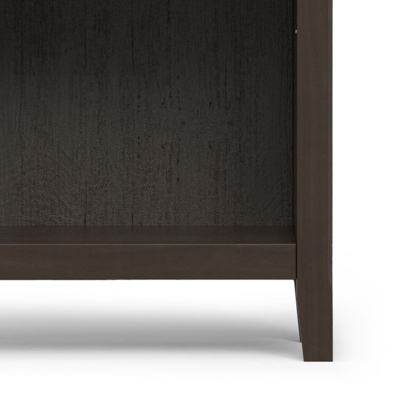 Amherst - 5 Shelf Bookcase - Brown - Pine