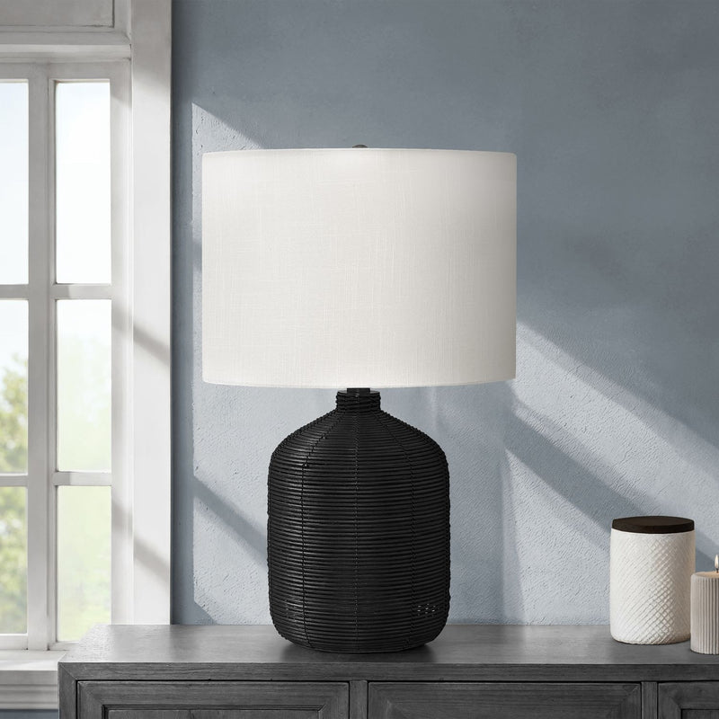 Lighting, Table Lamp, Rattan, Modern