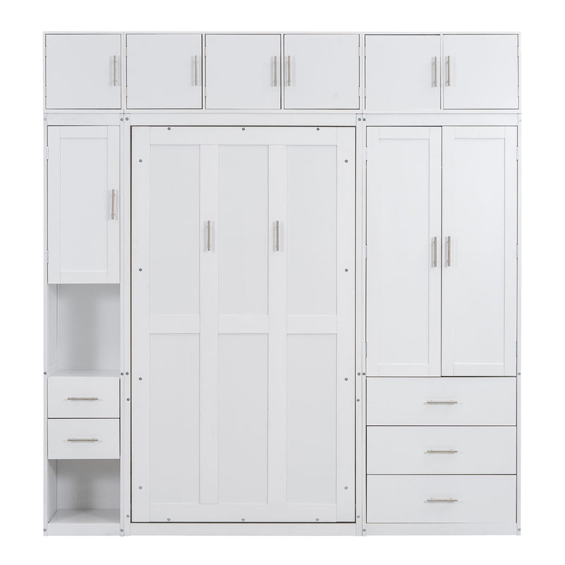 Murphy Bed With Lockers And Wardrobes
